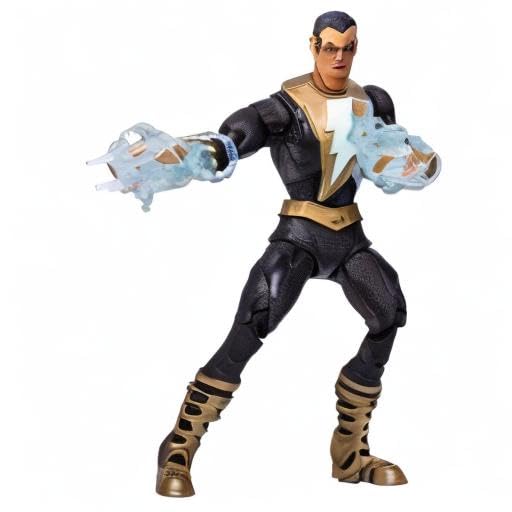 McFarlane Toys DC Multiverse Black Adam Endless Winter 7" Action Figure with Build-A-Frost King Piece