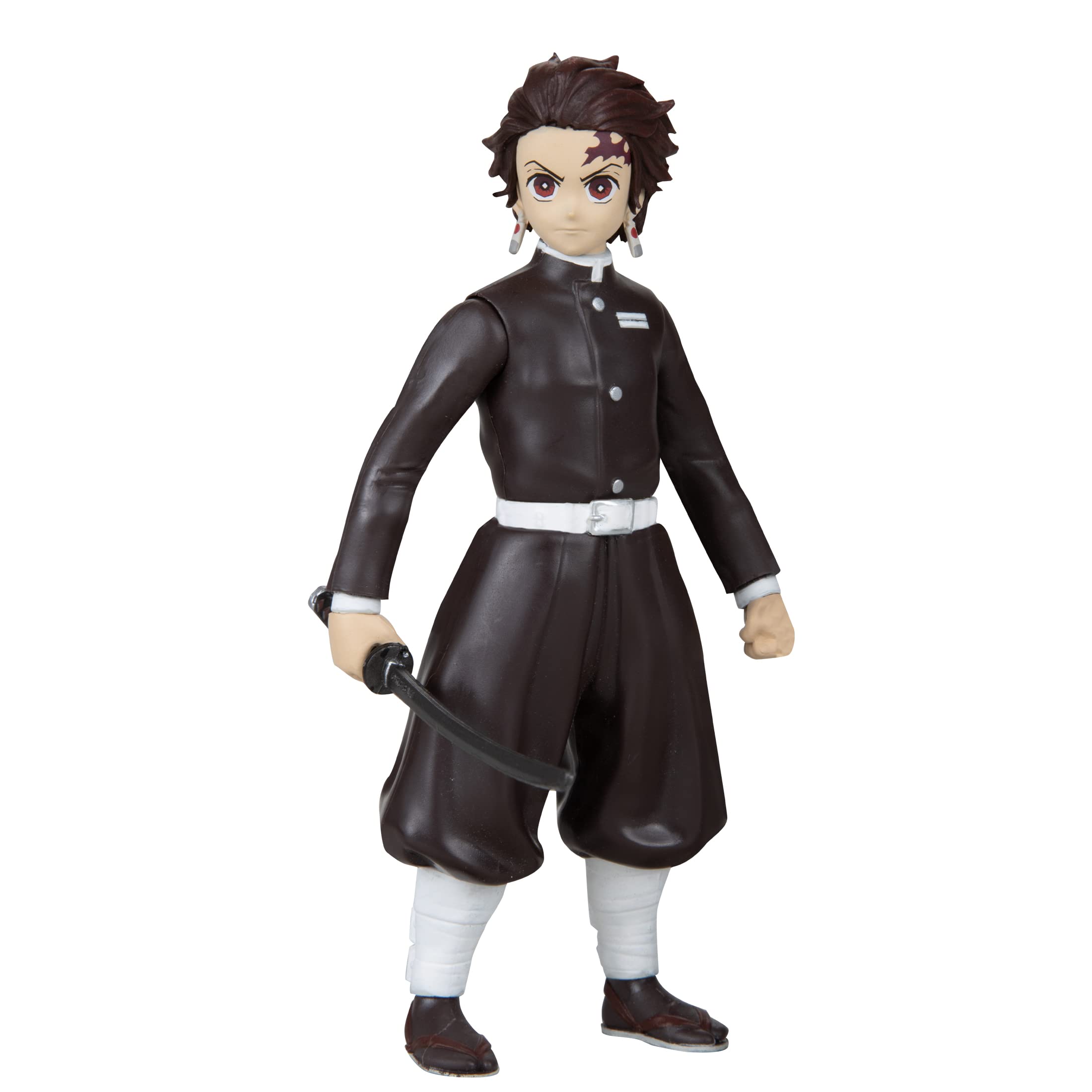 McFarlane Toys Demon Slayer 5" Tanjiro Kamado Action Figure - Season 1 Look with Sword and Articulation