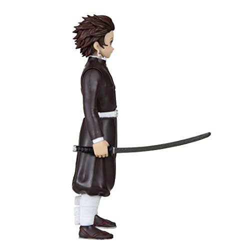 McFarlane Toys Demon Slayer 5" Tanjiro Kamado Action Figure - Season 1 Look with Sword and Articulation