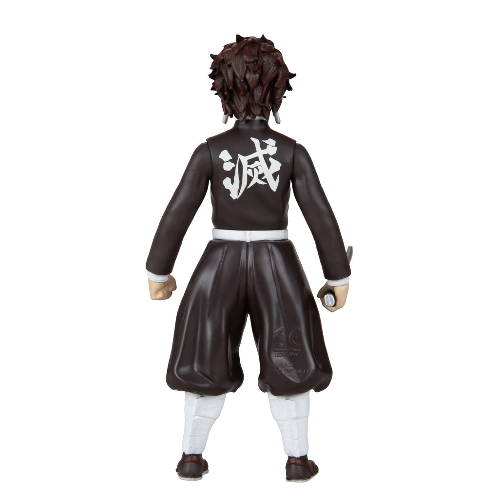 McFarlane Toys Demon Slayer 5" Tanjiro Kamado Action Figure - Season 1 Look with Sword and Articulation