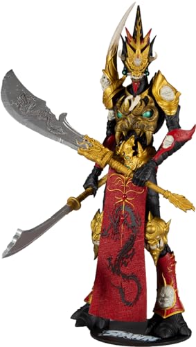 McFarlane Toys Spawn: Mandarin Spawn 7-Inch Action Figure with Two Swords and Display Base