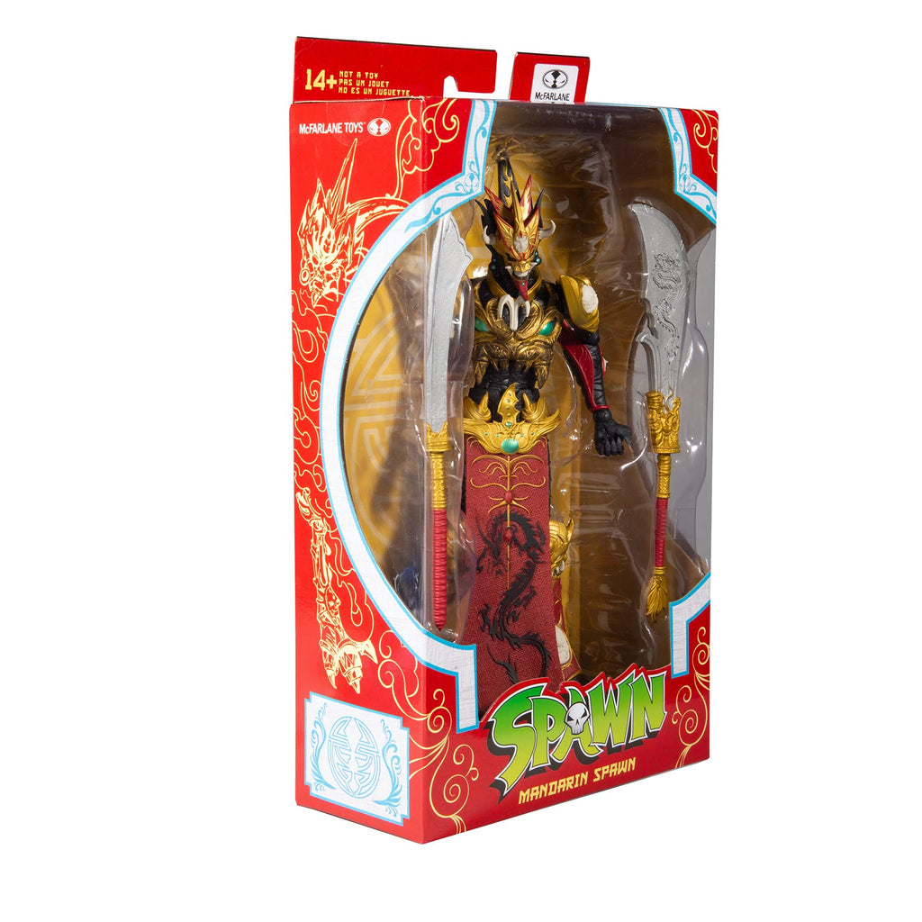 McFarlane Toys Spawn: Mandarin Spawn 7-Inch Action Figure with Two Swords and Display Base