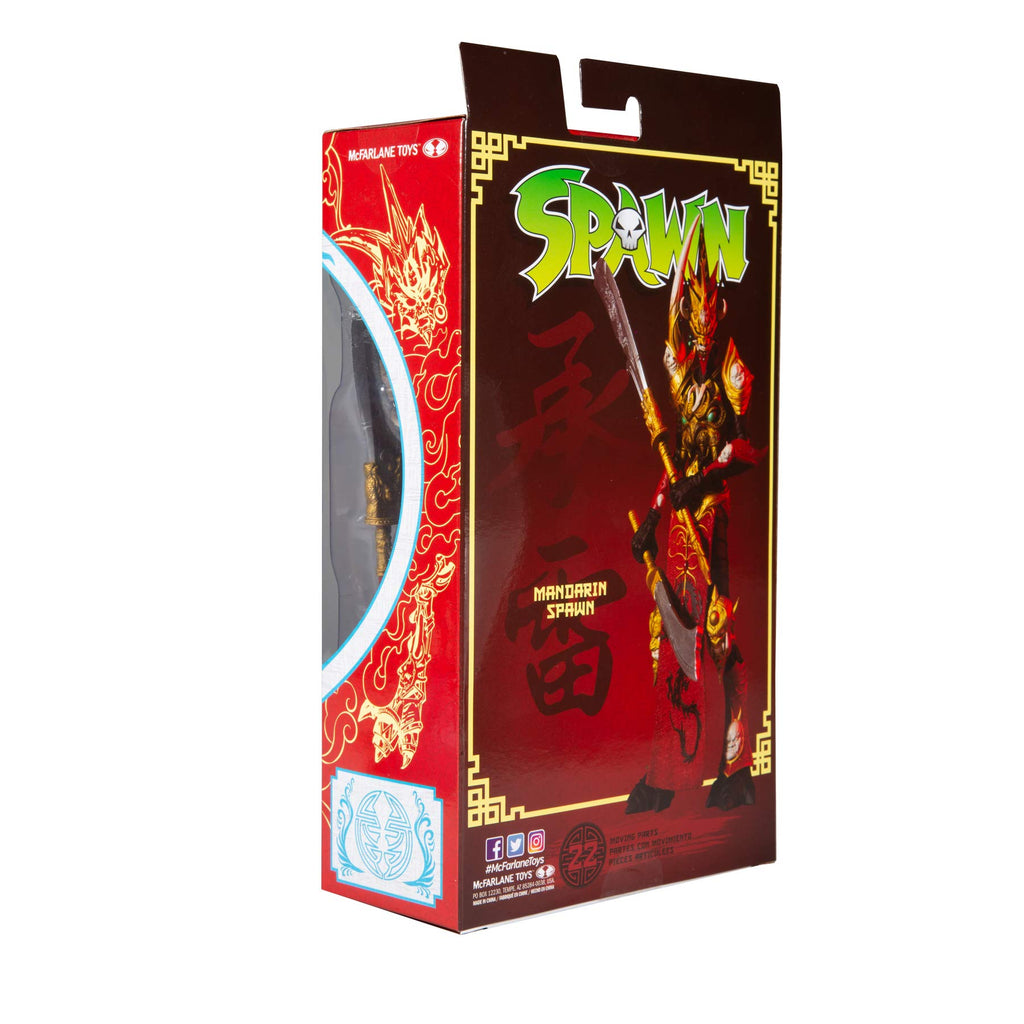 McFarlane Toys Spawn: Mandarin Spawn 7-Inch Action Figure with Two Swords and Display Base