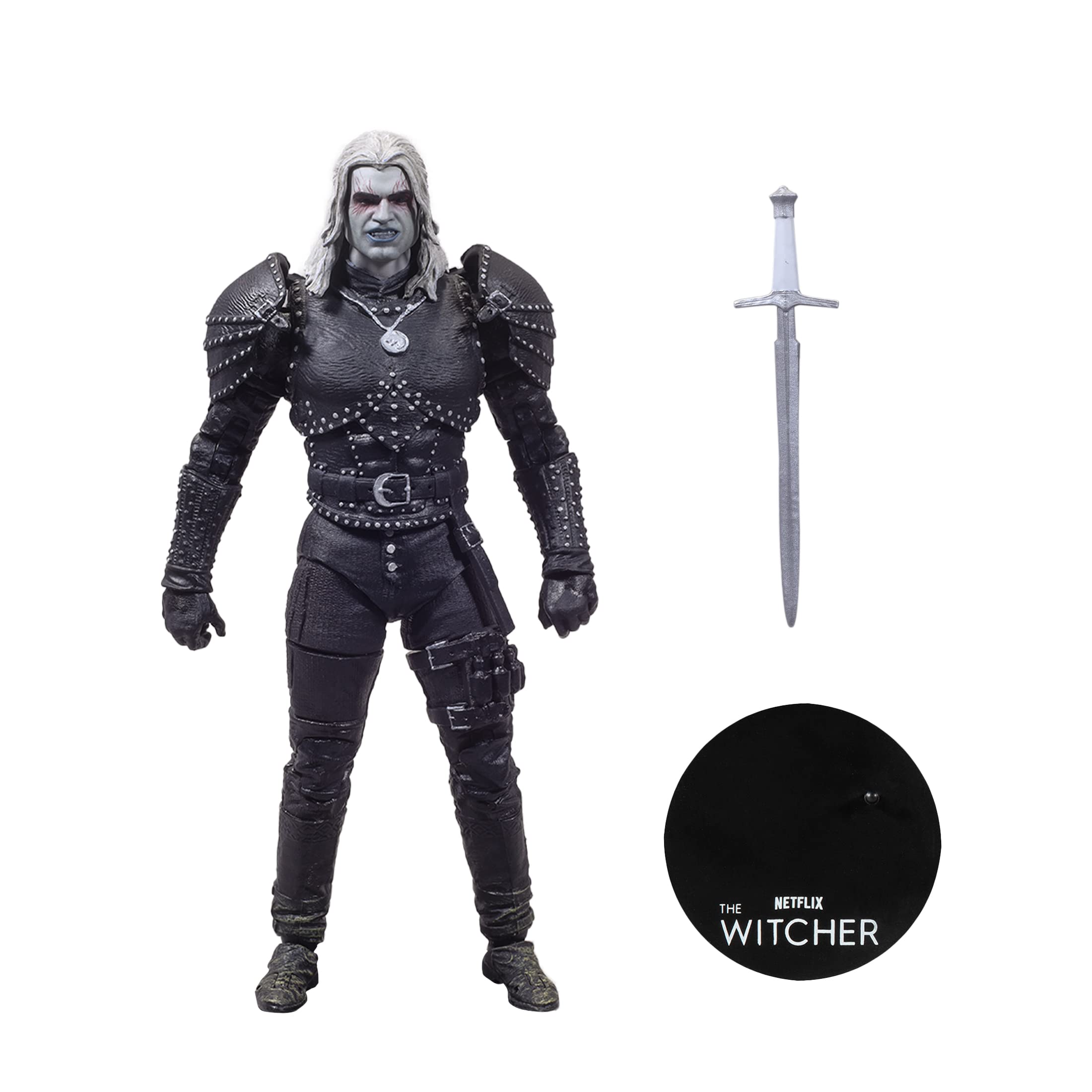 McFarlane Toys The Witcher: Geralt of Rivia (Witcher Mode) 7" Action Figure - Season 2