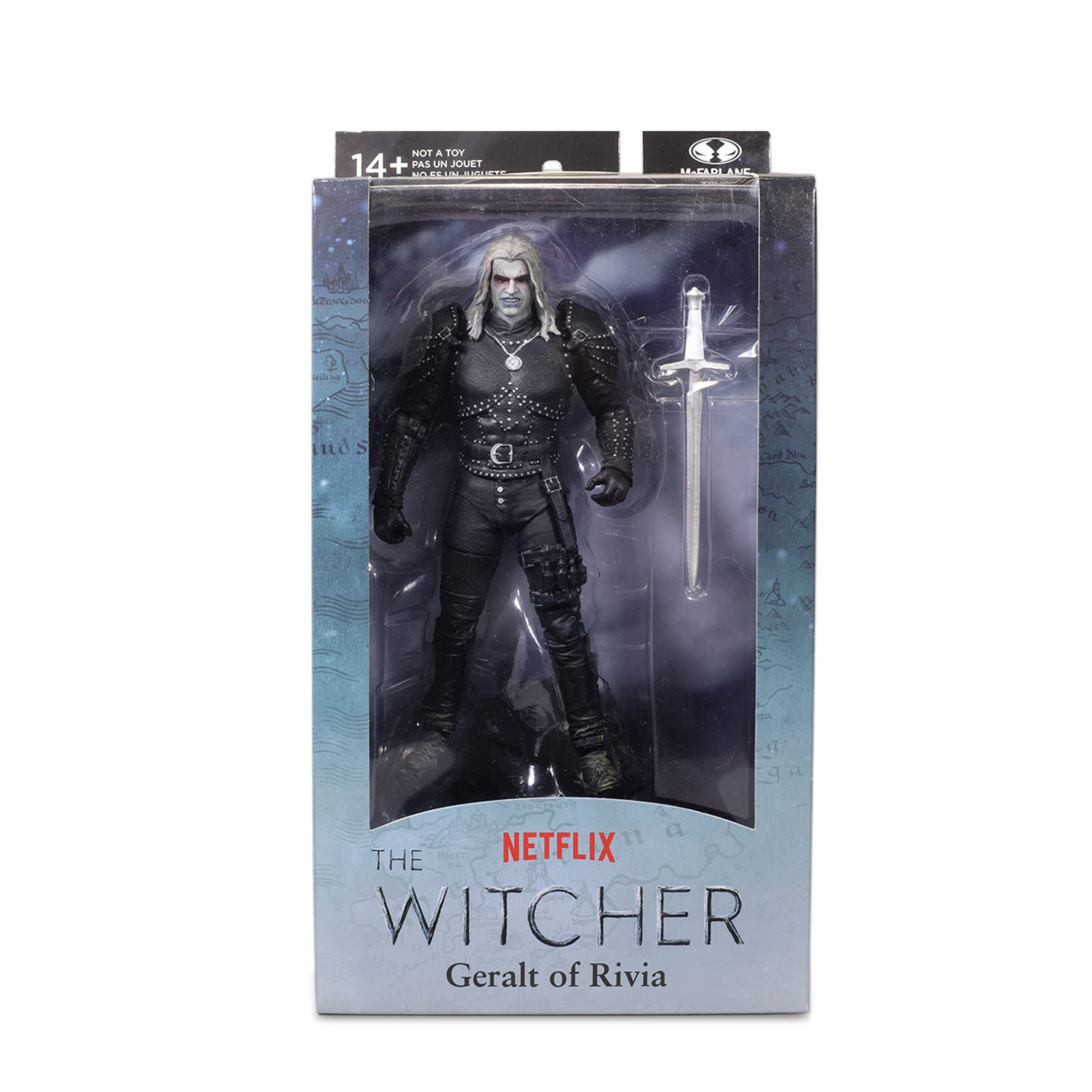 McFarlane Toys The Witcher: Geralt of Rivia (Witcher Mode) 7" Action Figure - Season 2