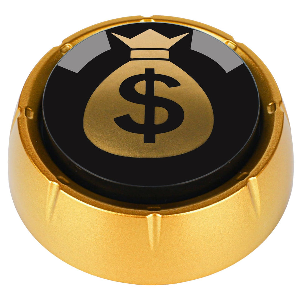 Mealivos Talking Button – Gold Black KaChing Sound Effect