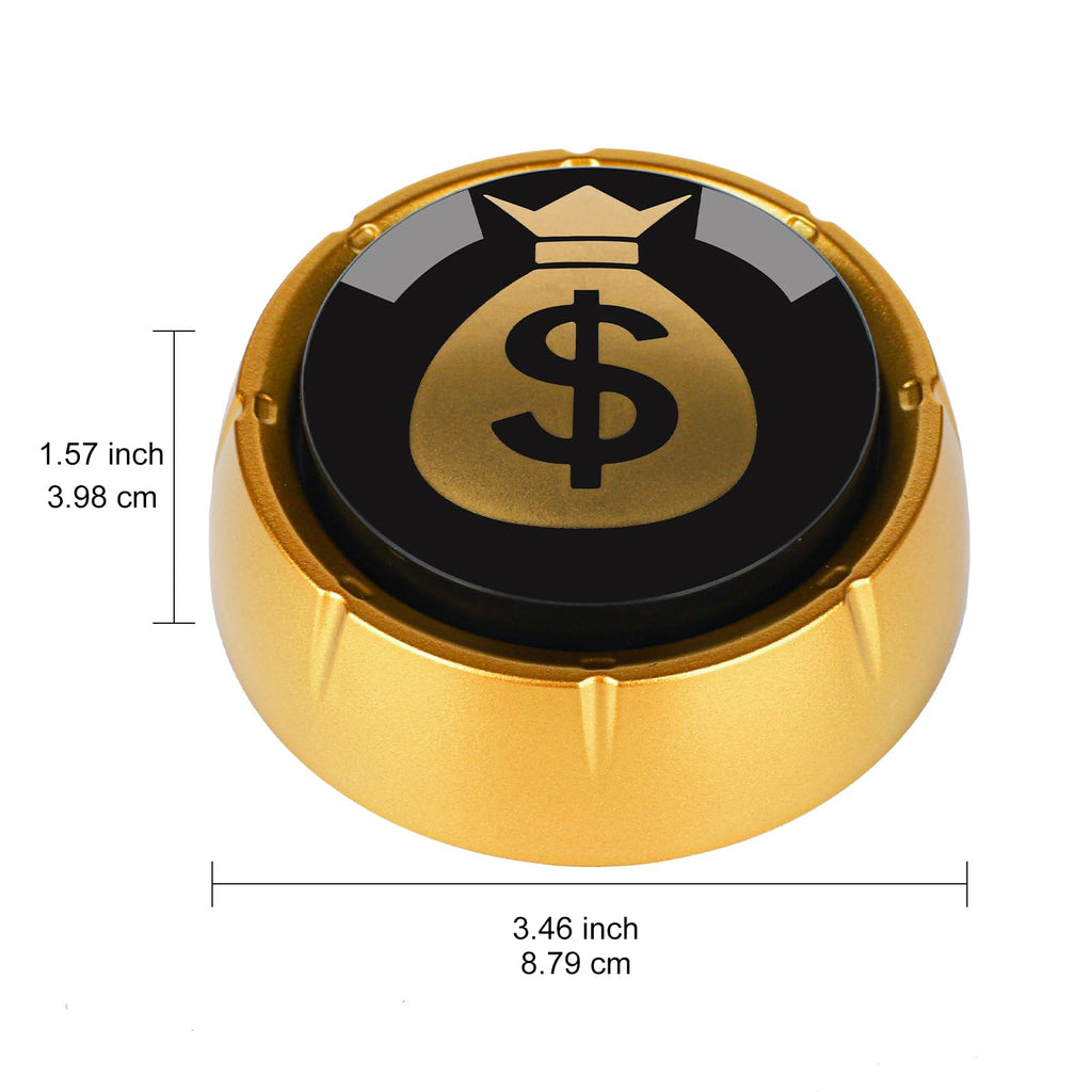 Mealivos Talking Button – Gold Black KaChing Sound Effect