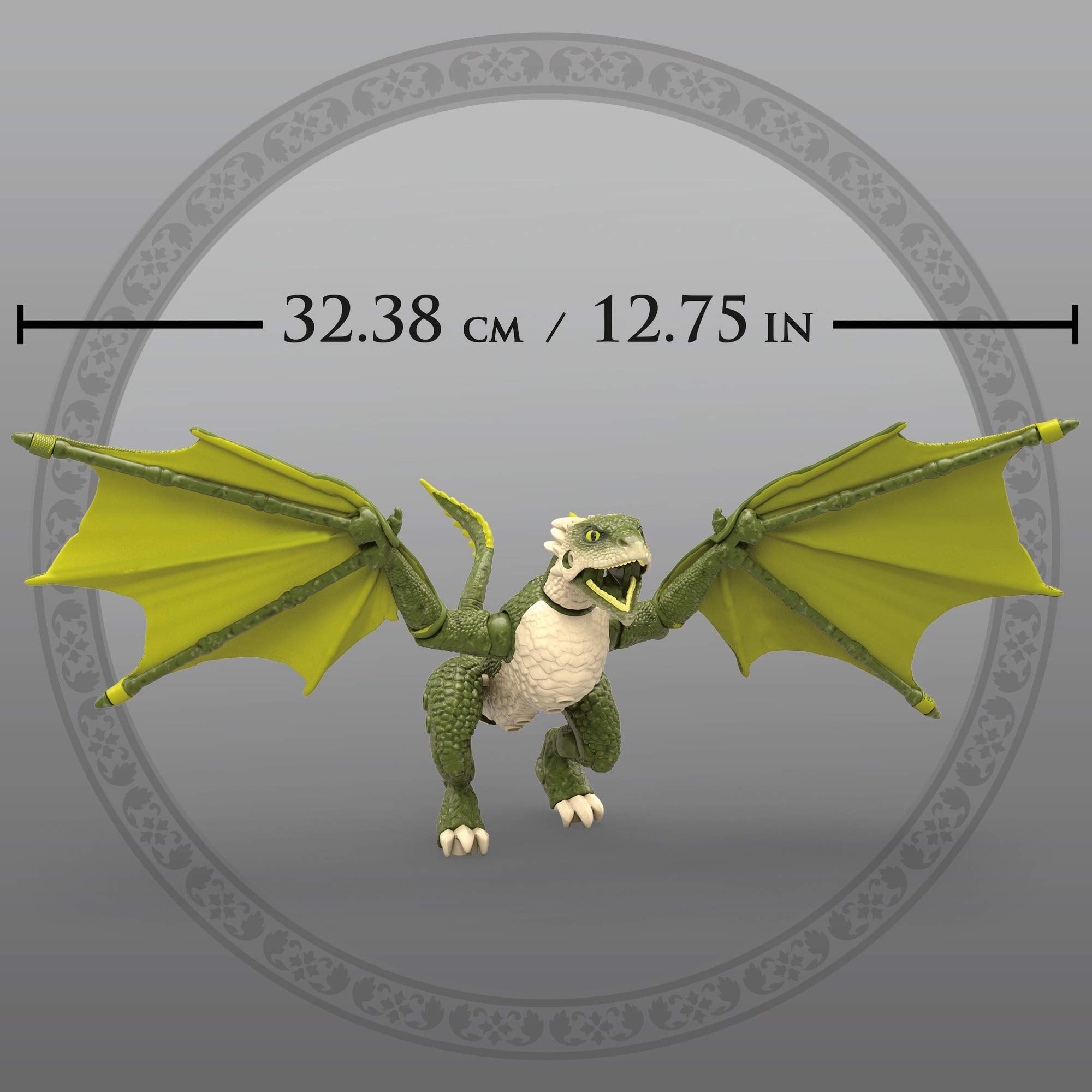 Mega Construx Game of Thrones Rhaegal Building Set – 30-Piece Collectible Dragon with Articulation
