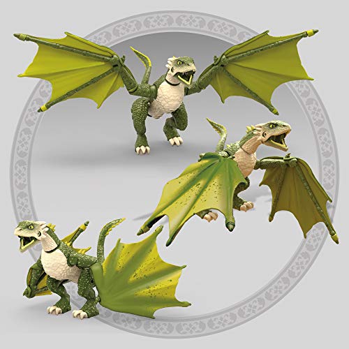 Mega Construx Game of Thrones Rhaegal Building Set – 30-Piece Collectible Dragon with Articulation
