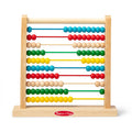 Melissa & Doug Classic Wooden Abacus – 100 Beads Counting Toy for Preschool Learning & Math Games
