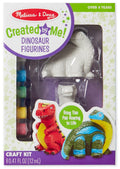 Melissa & Doug Dinosaur Figurines Craft Kit – Paint Your Own Resin Dinosaurs, Ages 8+