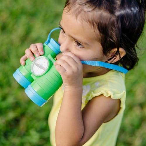 Melissa & Doug Let's Explore Binoculars & Compass Play Set for Kids Ages 3+