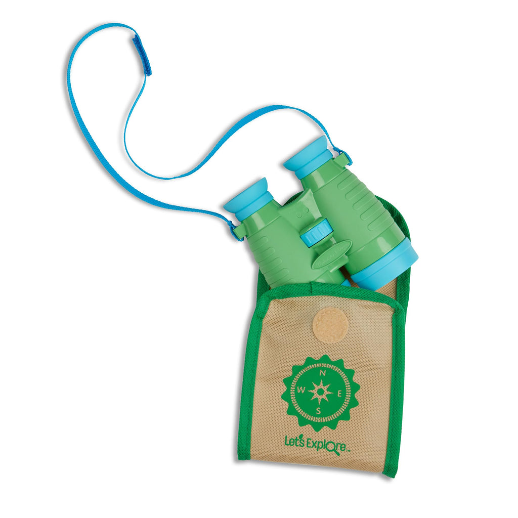 Melissa & Doug Let's Explore Binoculars & Compass Play Set for Kids Ages 3+
