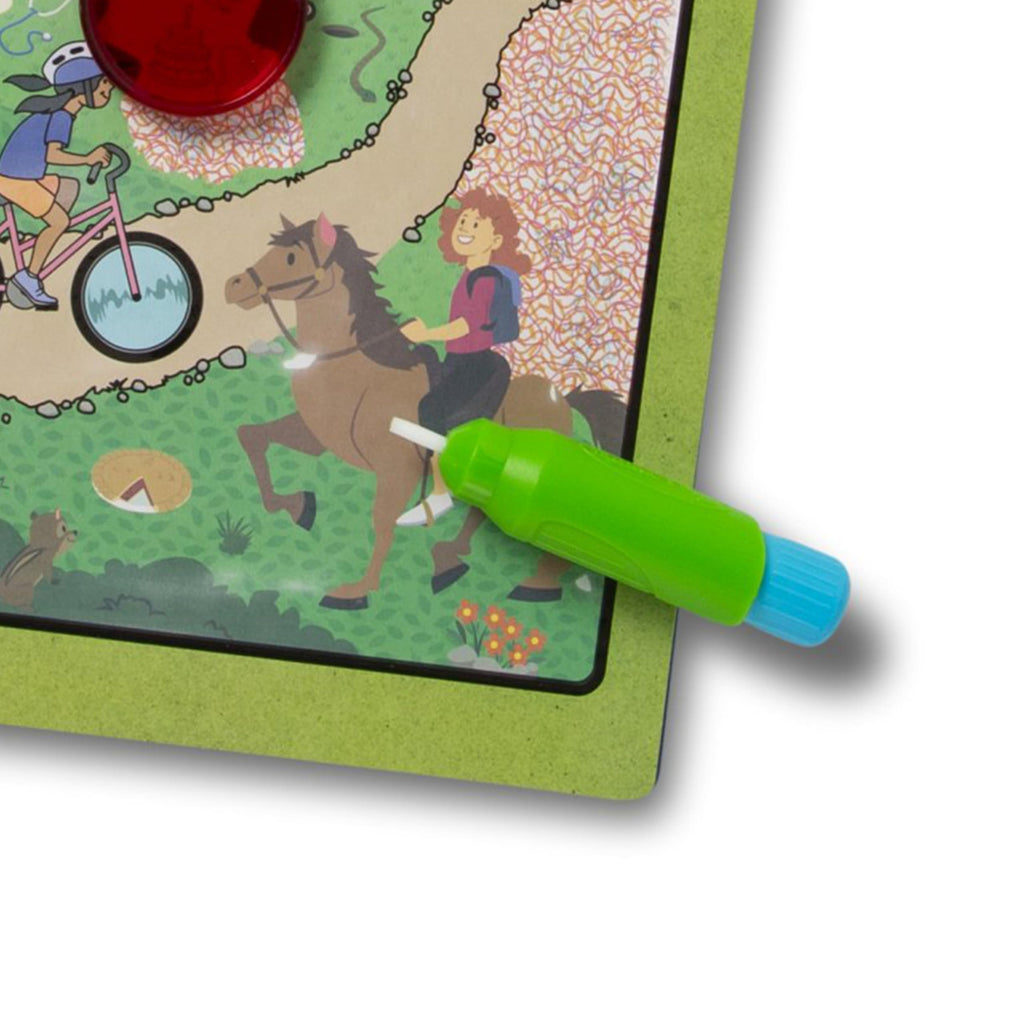 Melissa & Doug Let’s Explore Water Wow! Outdoor Adventure Deluxe Water-Reveal Pad – Reusable Travel Activity for Kids Ages 5-8