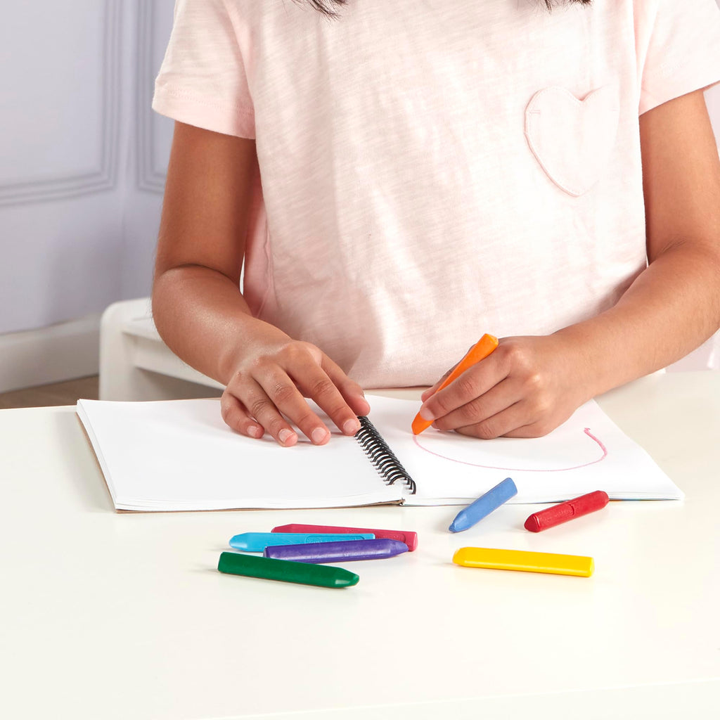 Melissa & Doug Mini-Sketch Pad 4-Pack – 6x9 Inch Spiral-Bound Sketch Books for Kids, 200 Sheets Total