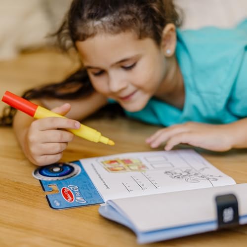 Melissa & Doug On the Go Secret Decoder Book: 18 Mystery Puzzles with Decoder Wheel & Magic Pen