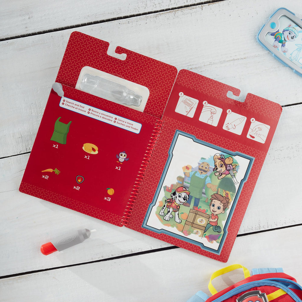 Melissa & Doug PAW Patrol Water Wow! Marshall Activity Pad – Reusable Water Reveal Book for Kids Ages 3+