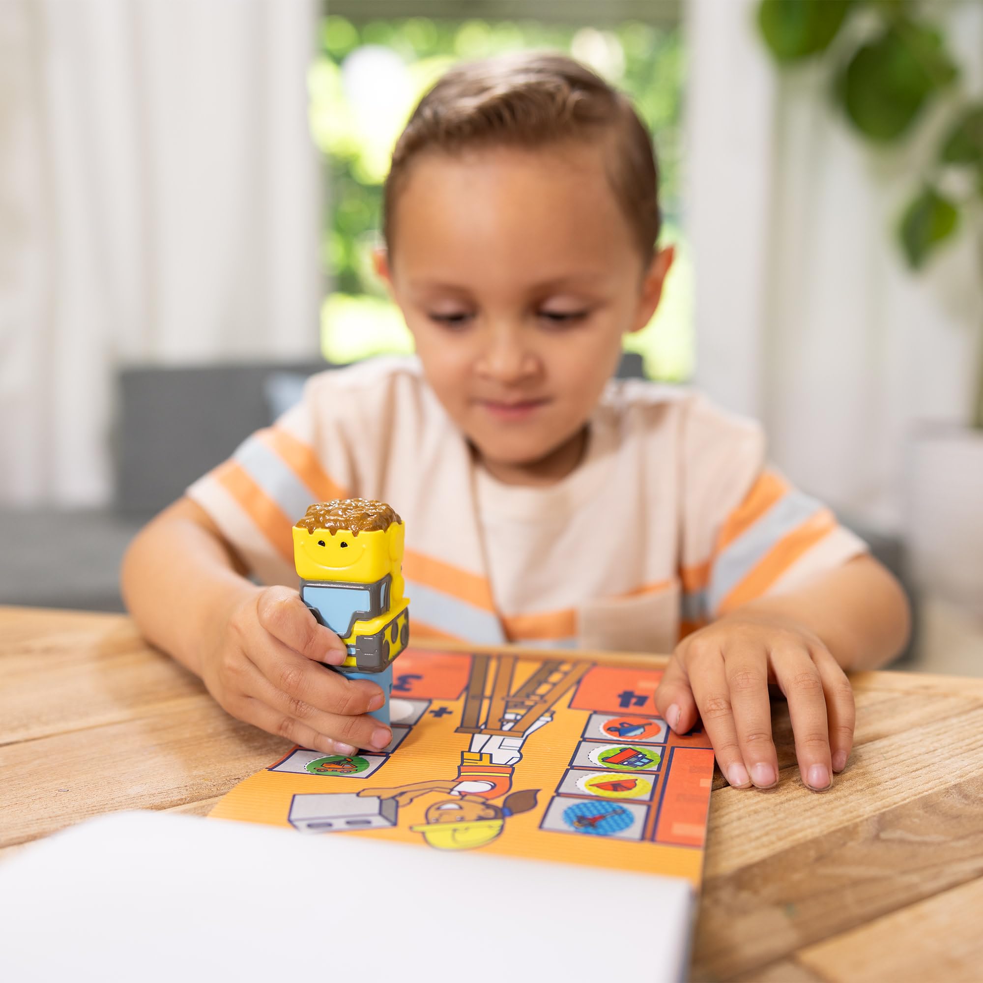 Melissa & Doug Sticker Wow! Bulldozer Set – 300 Stickers, 24-Page Activity Pad, Ages 3+