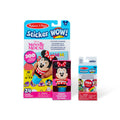 Melissa & Doug Sticker WOW! Disney Minnie Mouse Bundle: 24-Page Activity Book, Refillable Stamper, 500 Stickers, Ages 3+