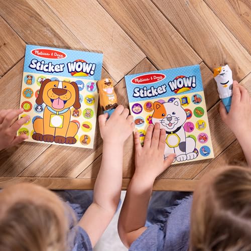 Melissa & Doug Sticker Wow! Pets Value Pack - Dog & Cat Stampers with 900 Stickers & Activity Pads
