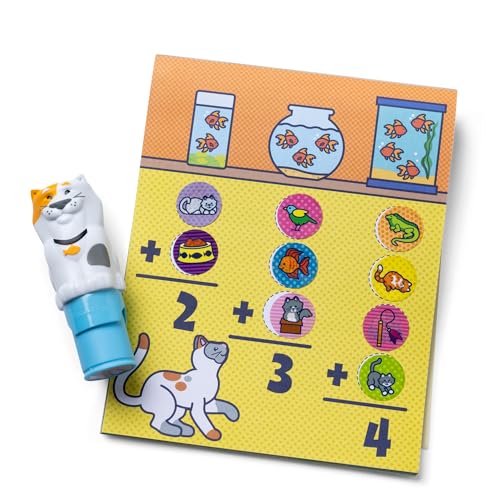 Melissa & Doug Sticker Wow! Pets Value Pack - Dog & Cat Stampers with 900 Stickers & Activity Pads