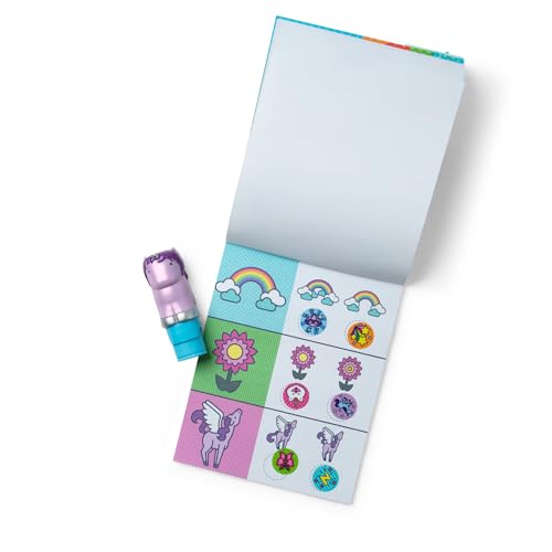 Melissa & Doug Sticker Wow! Purple Unicorn Activity Pad with 300 Stickers and Stamper