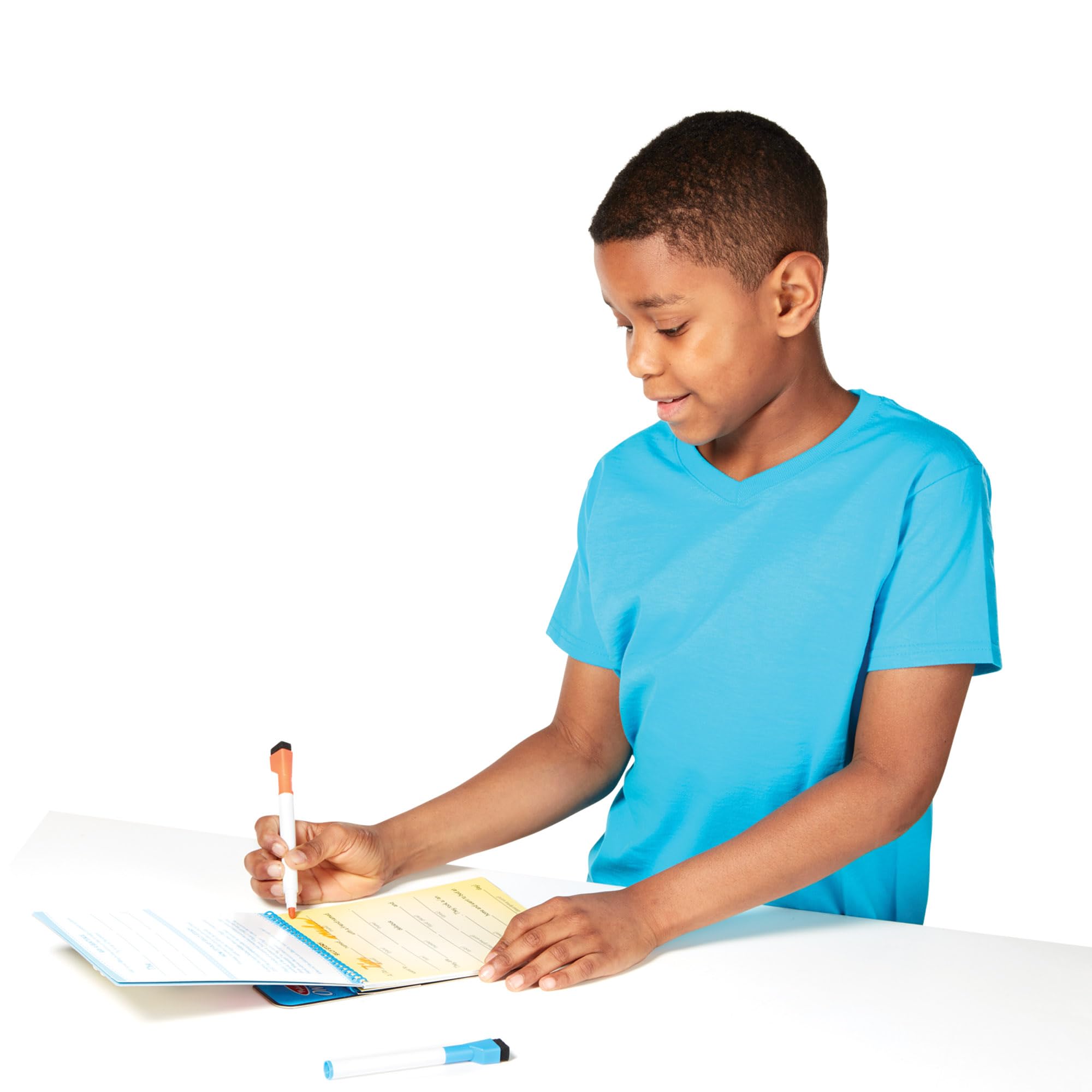 Melissa & Doug Write-On Reusable Games Activity Book – 17 Travel Games with Dry-Erase Markers, Ages 6+