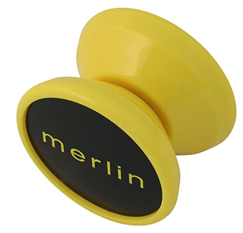 Merlin Responsive Yo-Yo by Yoyo King – Beginner-Friendly with Narrow C Bearing, Silicone Response & Extra String (Yellow)