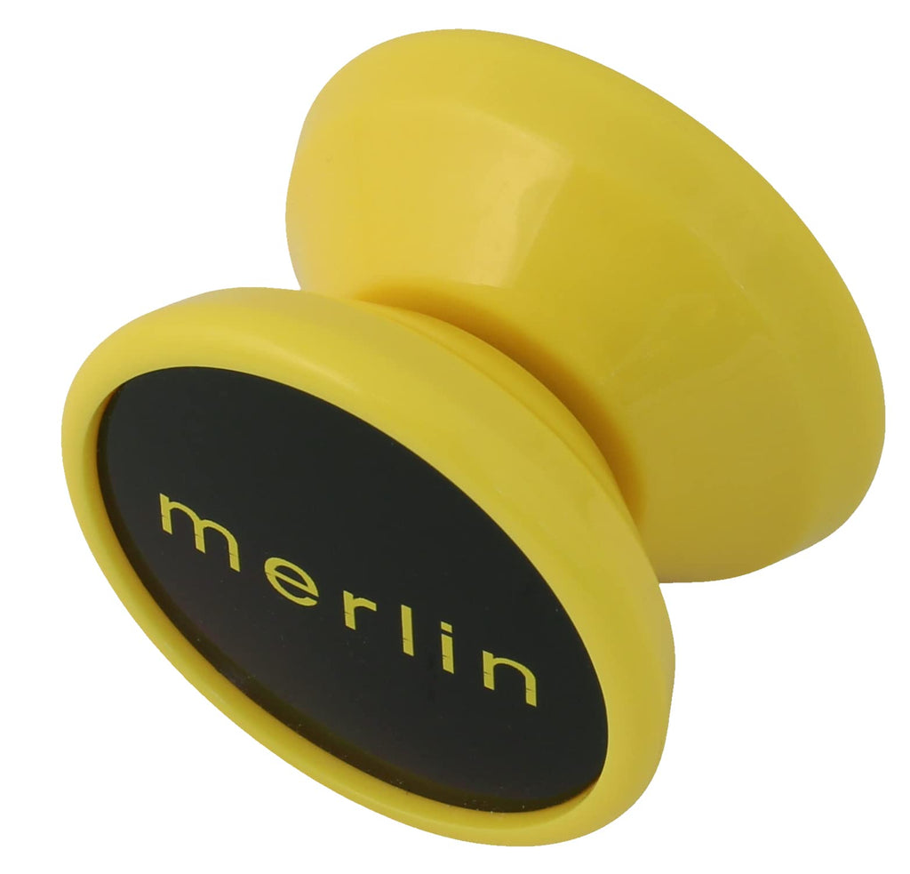 Merlin Responsive Yo-Yo by Yoyo King – Beginner-Friendly with Narrow C Bearing, Silicone Response & Extra String (Yellow)