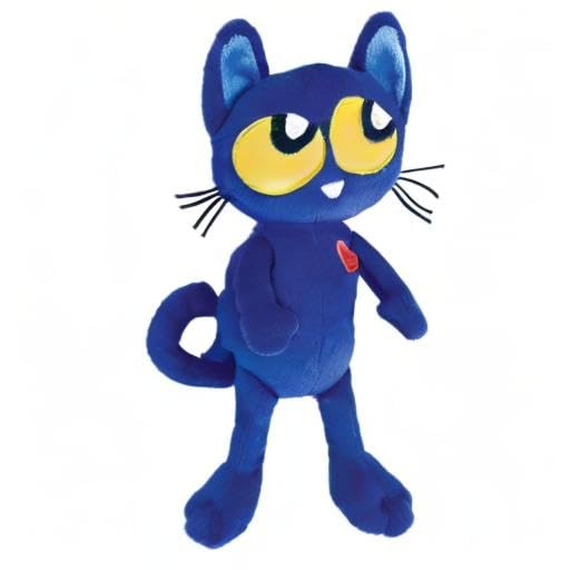 MerryMakers 8.5-Inch Pete the Kitty Plush – Super Soft Baby Pete Toy