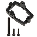 MEUS RACING Aluminum Servo Mount for TRX4M 1/18 RC Crawler – Black CNC Upgrade for Stock Frame