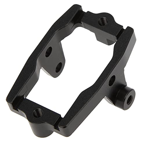 MEUS RACING Aluminum Servo Mount for TRX4M 1/18 RC Crawler – Black CNC Upgrade for Stock Frame