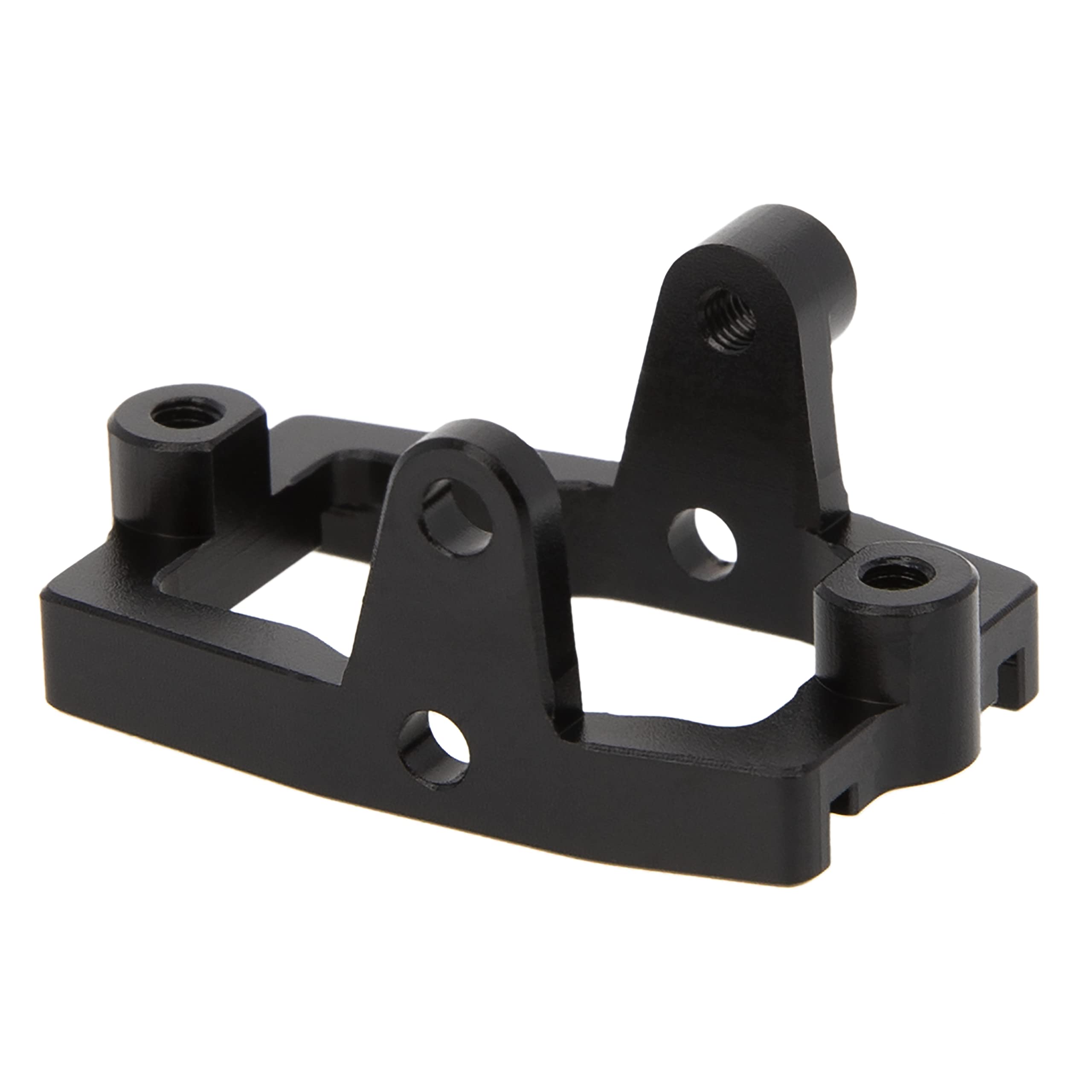 MEUS RACING Aluminum Servo Mount for TRX4M 1/18 RC Crawler – Black CNC Upgrade for Stock Frame