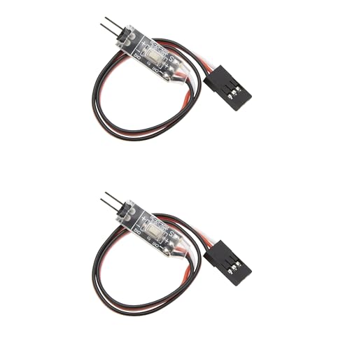 MEUS RACING AUX RC Light Remote Controller Switch – 3 Modes for RC Cars, Boats, Drones (2-Pack)