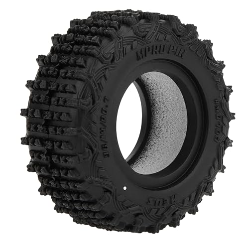MEUS RACING MS6 MPRO Pin Crawler Tires – 0.7" Beadlock Compatible for 1/30–1/32 RC Crawlers (M0703)