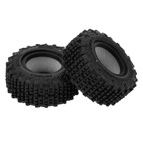 MEUS RACING MS6 MPRO Pin Crawler Tires – 0.7" Beadlock Compatible for 1/30–1/32 RC Crawlers (M0703)