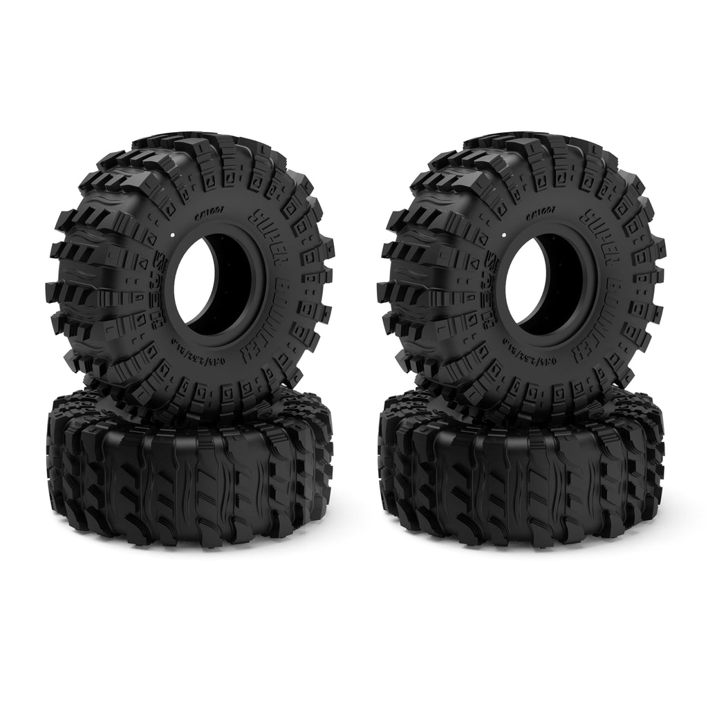 MEUS RACING MS6 Super Bouncer 1.0 Crawler Tires - Fits TRX4M, SCX24, FCX24, AX24 (0.94x2.52in)