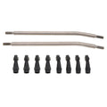 MEUS RACING Titanium Chassis Links Kit for 1/10 RC Crawlers (120mm) - Compatible with TRX4, SCX10, CCO1, Gen8