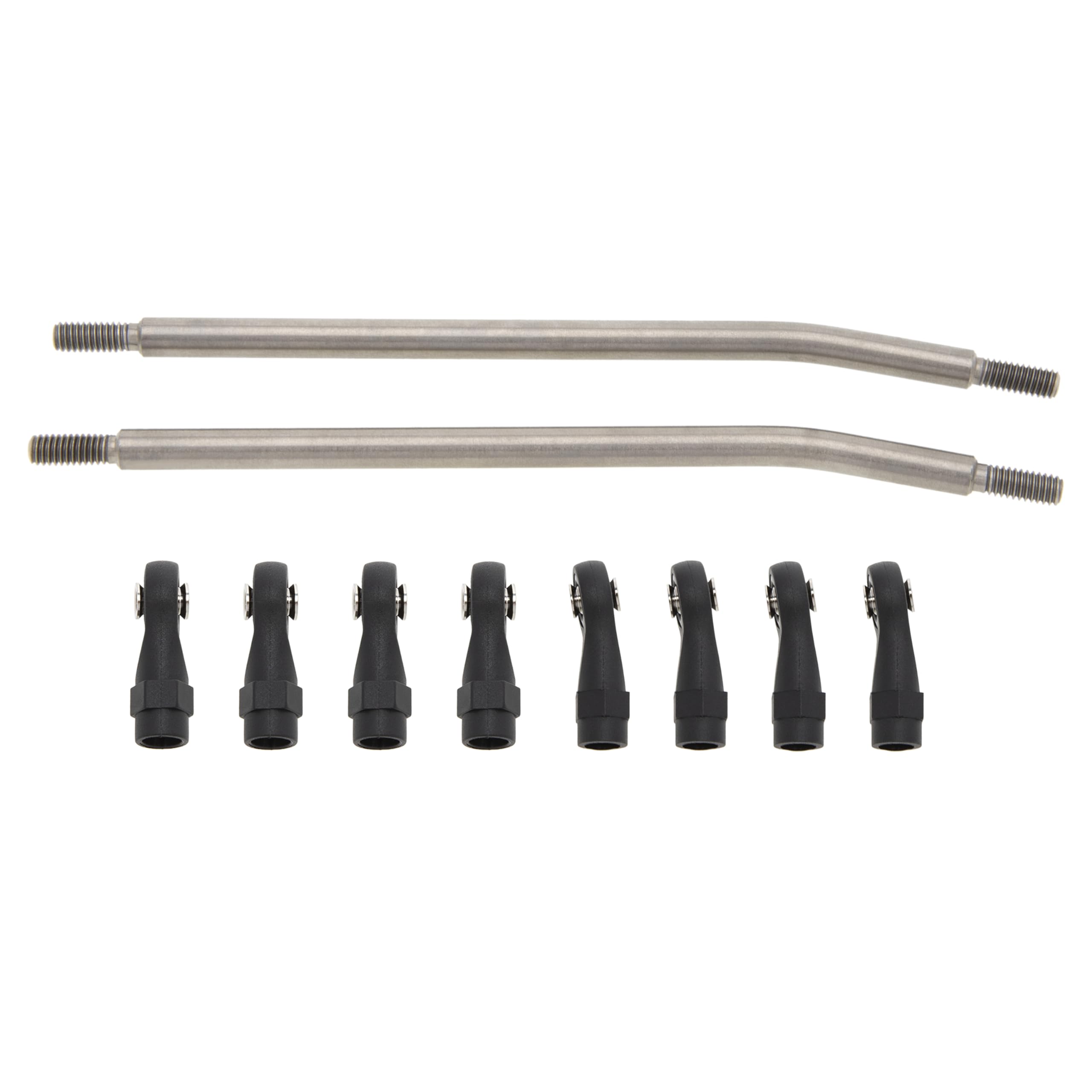MEUS RACING Titanium Chassis Links Kit for 1/10 RC Crawlers (120mm) - Compatible with TRX4, SCX10, CCO1, Gen8