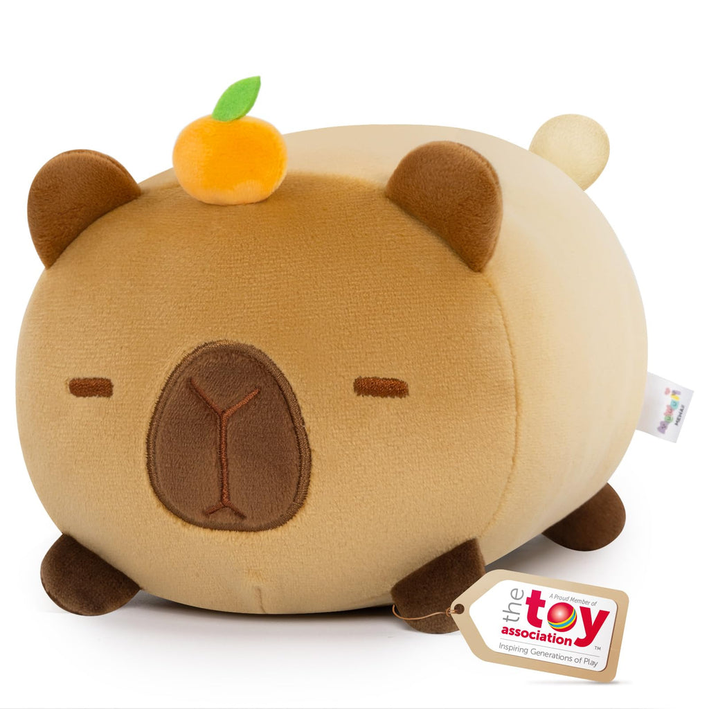 Mewaii 8-Inch Capybara Plush Pillow – Soft Kawaii Stuffed Animal Toy