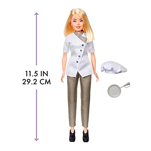MGA Dream Ella I AM a Baker Aria Fashion Doll – 11.5-Inch Chef Doll with Accessories for Kids Ages 3+