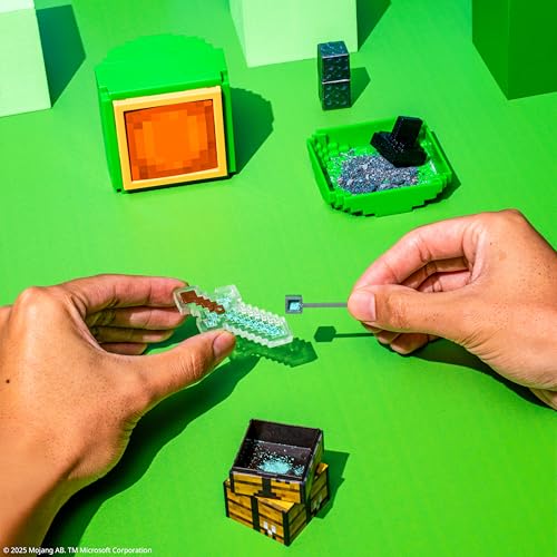 MGA Miniverse Make It Mini Minecraft: Build & Display Mini Replicas (12 Surprises)