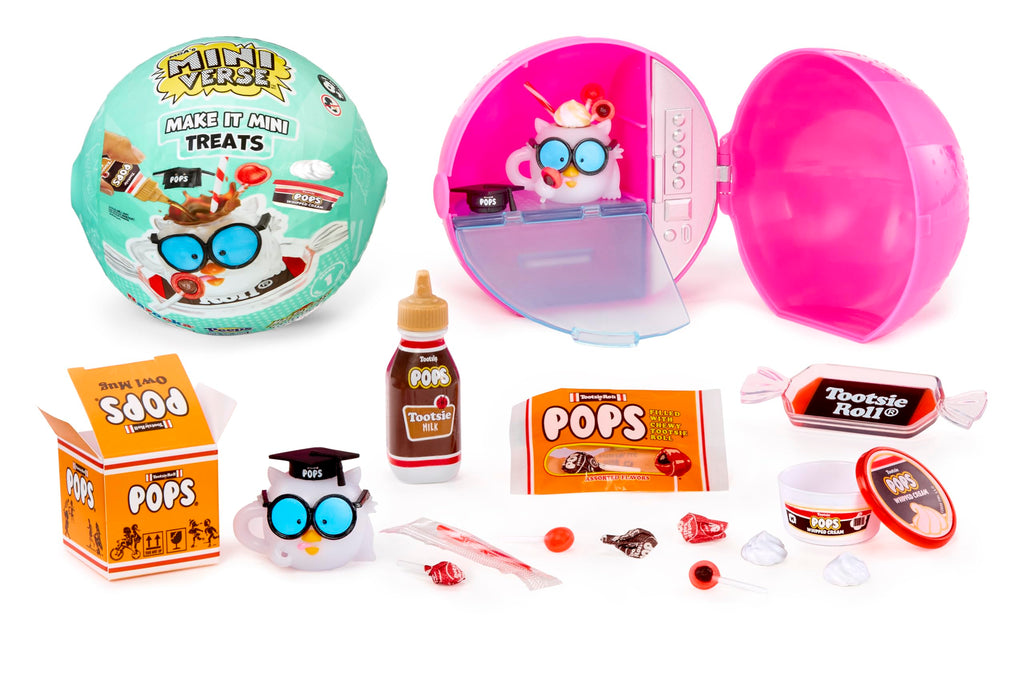 MGA's Miniverse Make It Mini Treats - Mystery Blind Packaging, 12 Candy Collectibles for DIY Resin Craft, Ages 8+