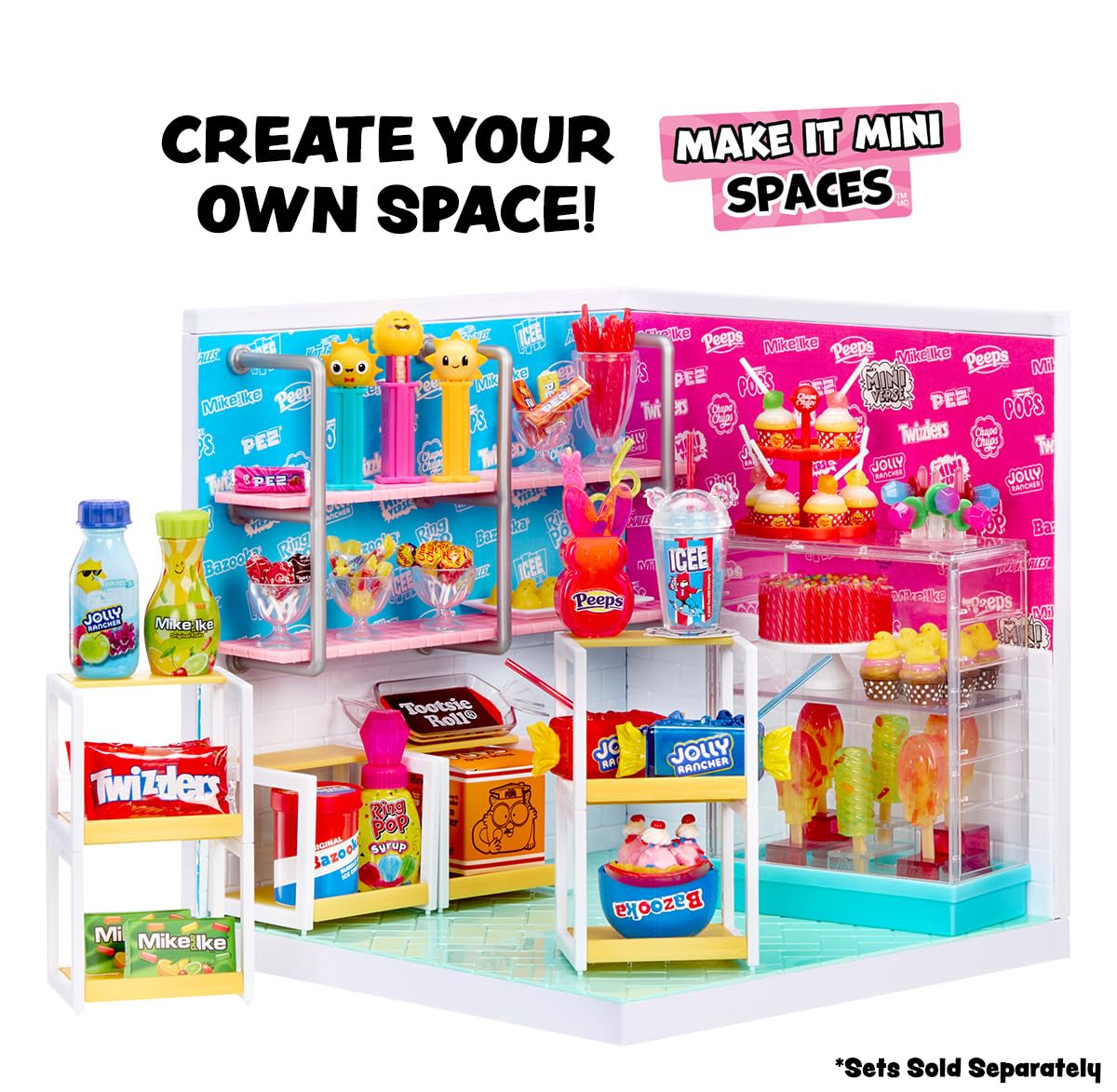 MGA's Miniverse Make It Mini Treats 2-Pack – Mystery Blind Balls with 12 Candy Miniatures to Collect and Display