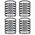MIAHART 24-Pack Adjustable Soccer Ball Charm Bracelets - Sports Theme Party Favors for Kids and Adults
