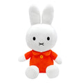 Miffy 8-Inch Sitting Plush Toy by Kids Preferred - Soft Boa Bunny in Iconic Orange Dress