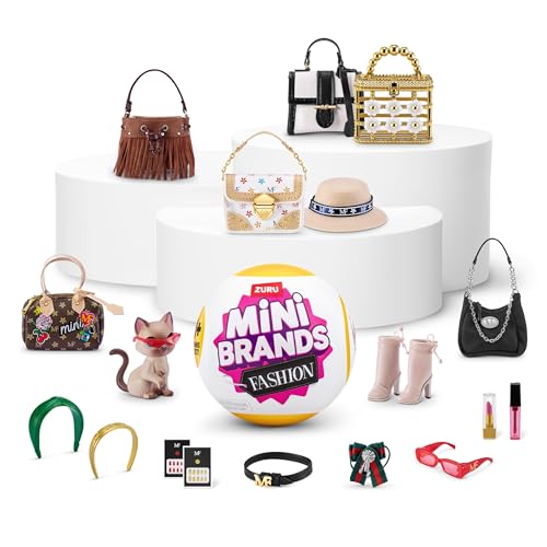 Mini Brands Fashion Series 3 by ZURU – Collectible Mystery Capsule Toy