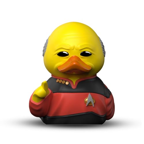 Mini TUBBZ Jean-Luc Picard Collectible Vinyl Rubber Duck – Official Star Trek Duck Figure, About 2 Inches Tall