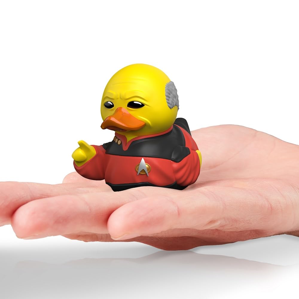 Mini TUBBZ Jean-Luc Picard Collectible Vinyl Rubber Duck – Official Star Trek Duck Figure, About 2 Inches Tall