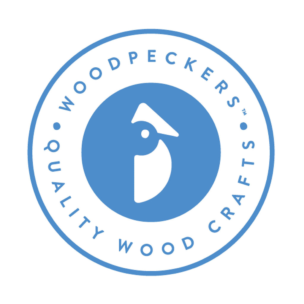Mini Wood Wheels Treaded Style, 2 Inch Diameter, Pack of 12 for Crafts and DIY Model Cars by Woodpeckers